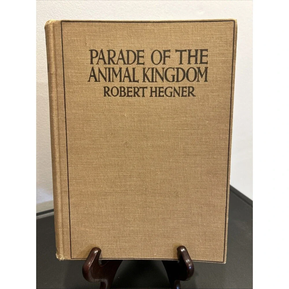 Parade Animal Kingdom Robert Hegner 1949 HC AUTOGRAPHED Marshall Fredricks